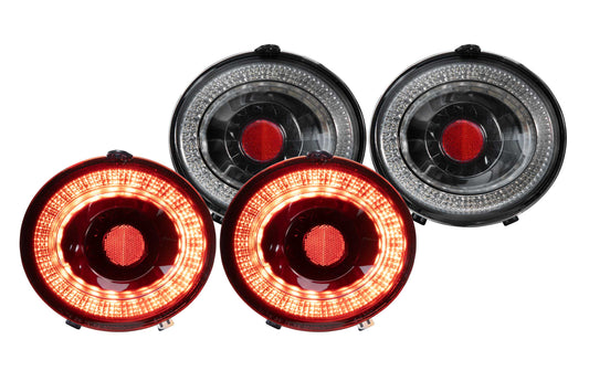XB LED Tails: Chevrolet Corvette (05-13) (Sequential / Pair / Red)