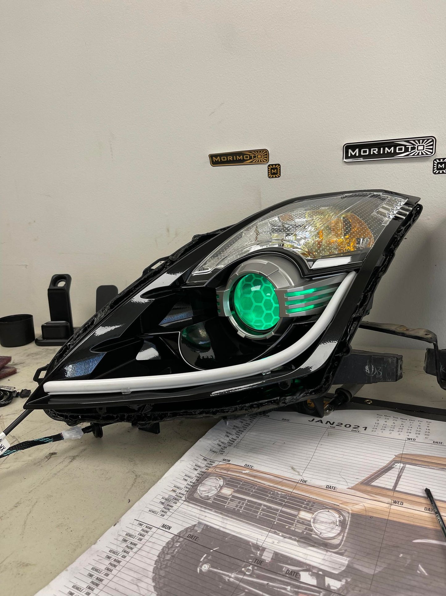 Apex Retrofit 350 Z Custom Headlights
