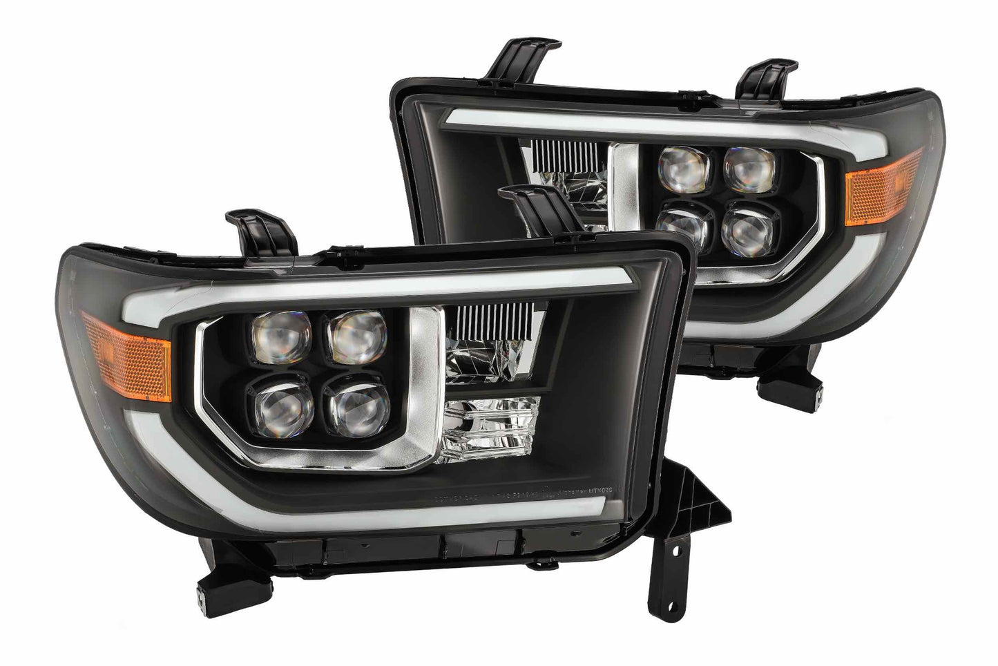 ARex Nova LED Headlights: Toyota Tundra (07-13) - Black w/ Adj (Set)