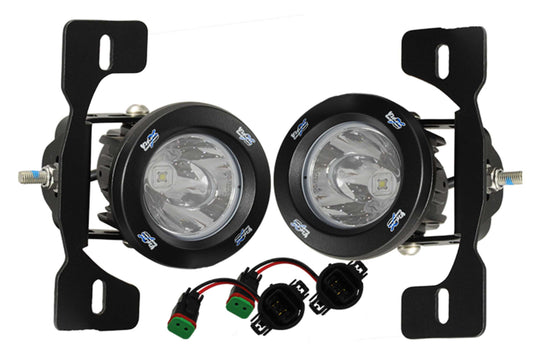 Vision X LED Fog Light System: Wrangler JK (10-17) (2x XIL-OPR110 Pods)