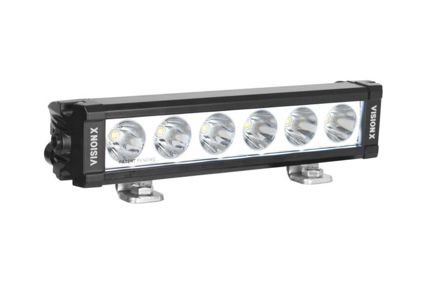 Vision X Light Bar: 9.41in (6-LED / XPL / Straight / Halo / Incl. L Brackets & Harness)