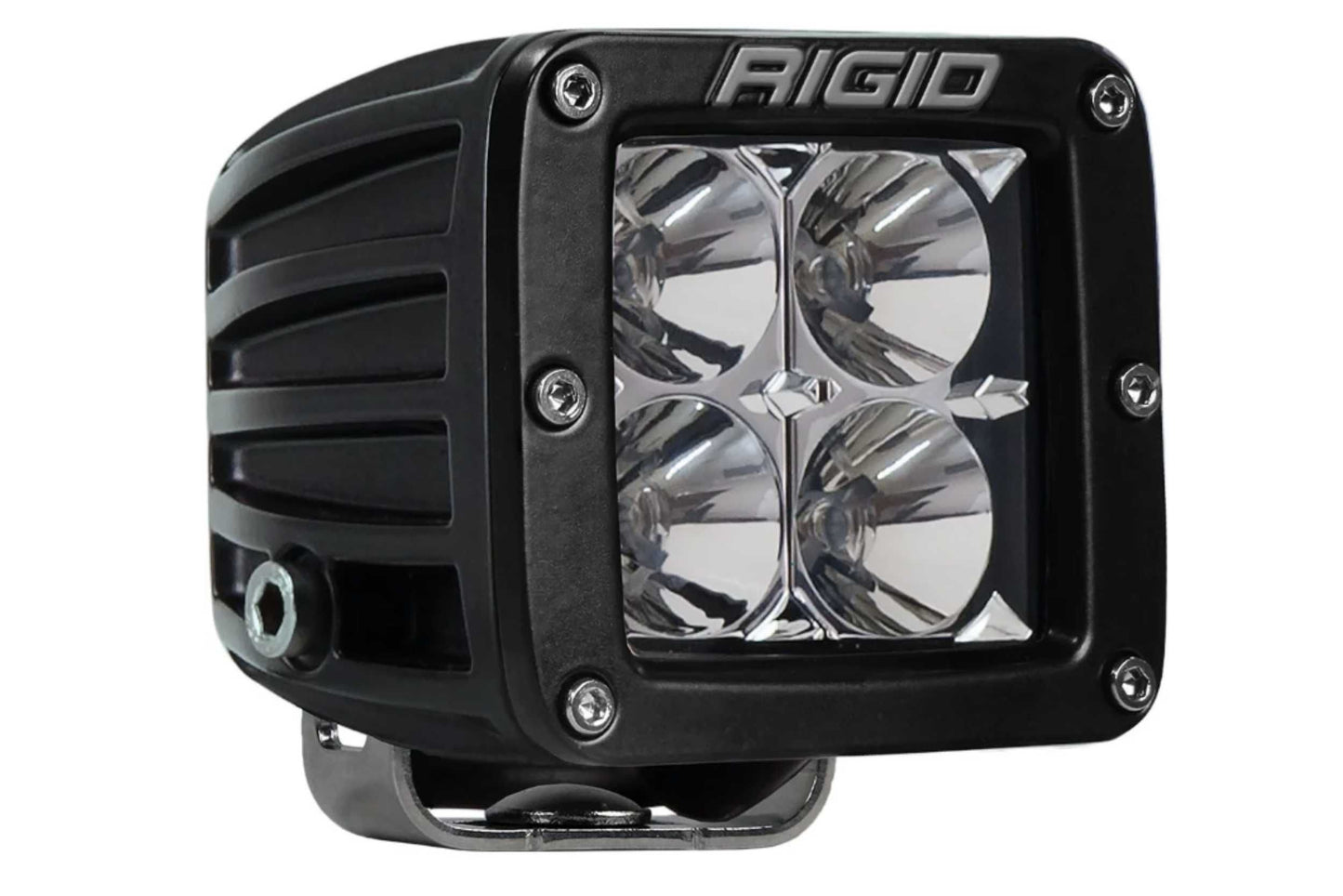 Rigid HD D-Series PRO LED Light: (Diffused / Black Housing / Pair)