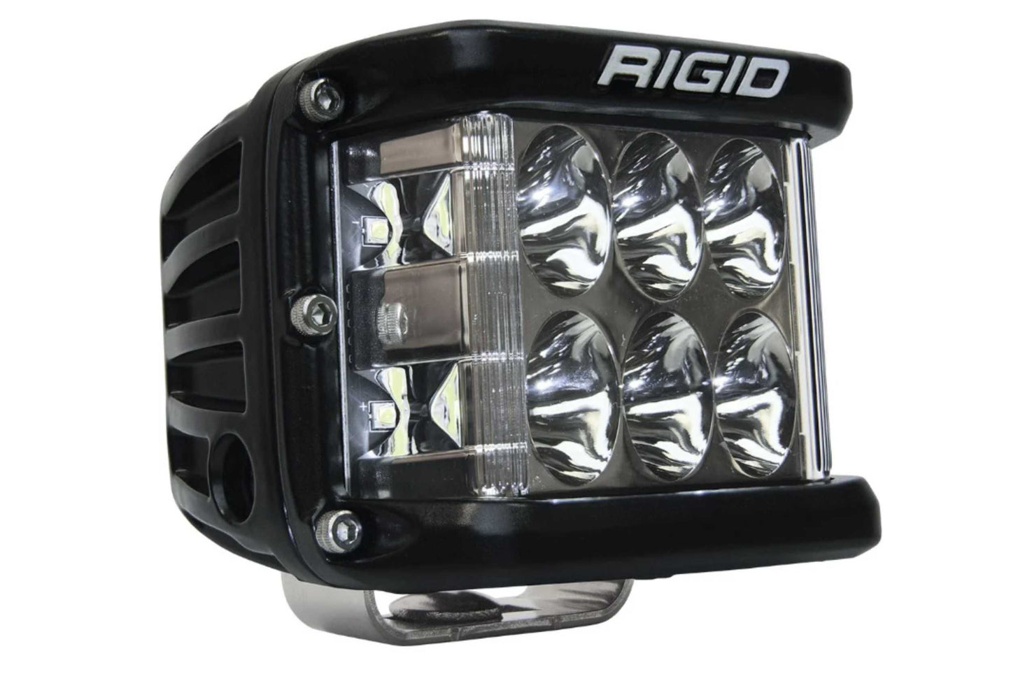 Rigid D-SS Pro Side Shooter Light: (Flood / Surface / White Housing / Pair)