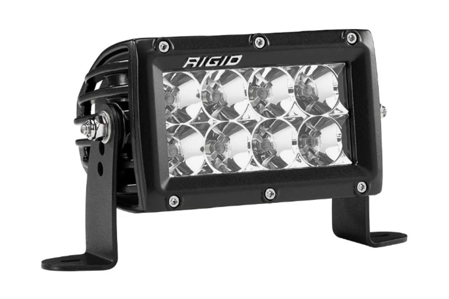 Rigid E-Series Pro LED Light: (Spot / 6in / White Housing)