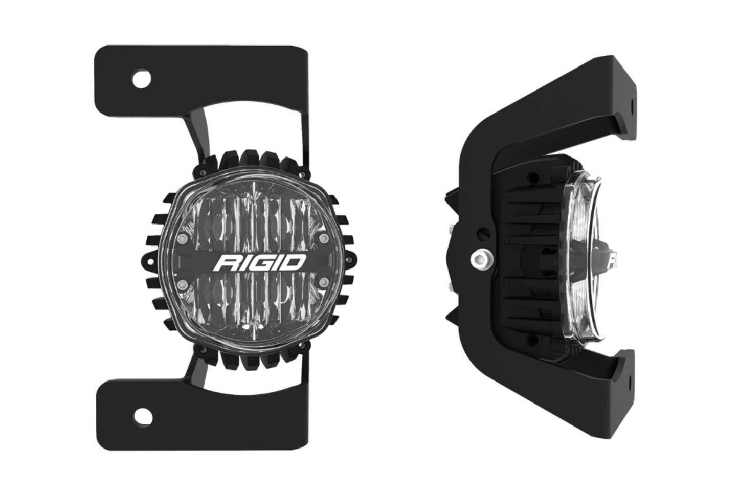Rigid Fog Light Kit: Wrangler JL / JT Rubicon (w/ White 360-Series SAE Pods)