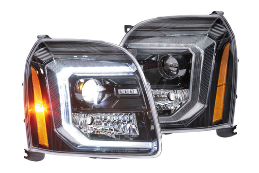 XB Hybrid LED Headlights: GMC Yukon (07-14) (Pair / ASM)